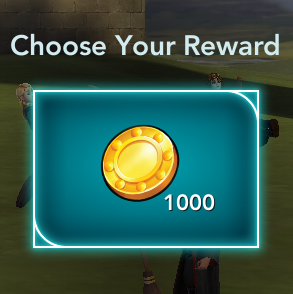 Choose Your Reward - 1,000 Gold